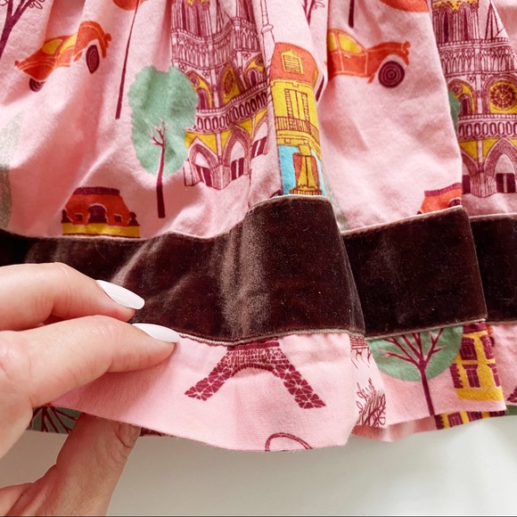 Matilda Jane Parisian Print Pink Top 2 - Picture 4 of 5